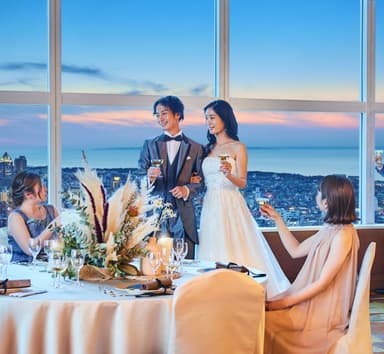 4/18(土)【当館人気No.1】自然光溢れるチャペル＆絶景会場見学フェアを開催♪